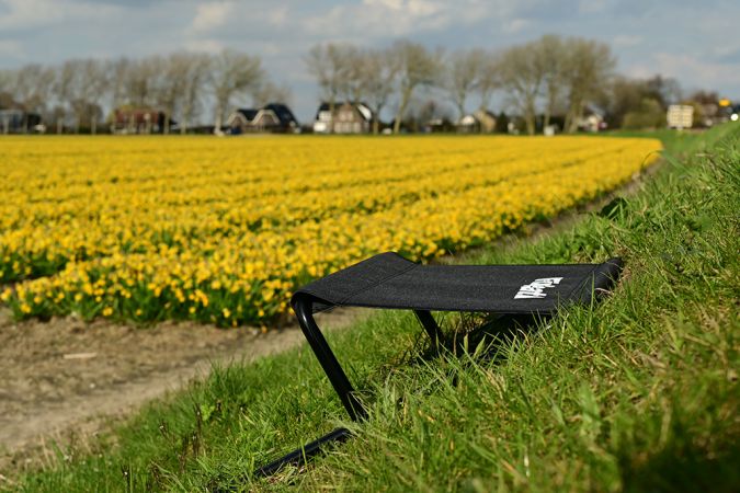 FixSeat in bloembollenveld