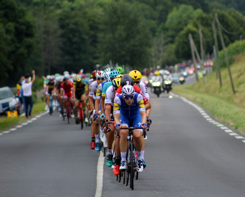 Kijken naar de Tour de France